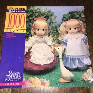 Golden Gallery 1000 Piece Puzzle - Precious Moments Goose Girls, New!